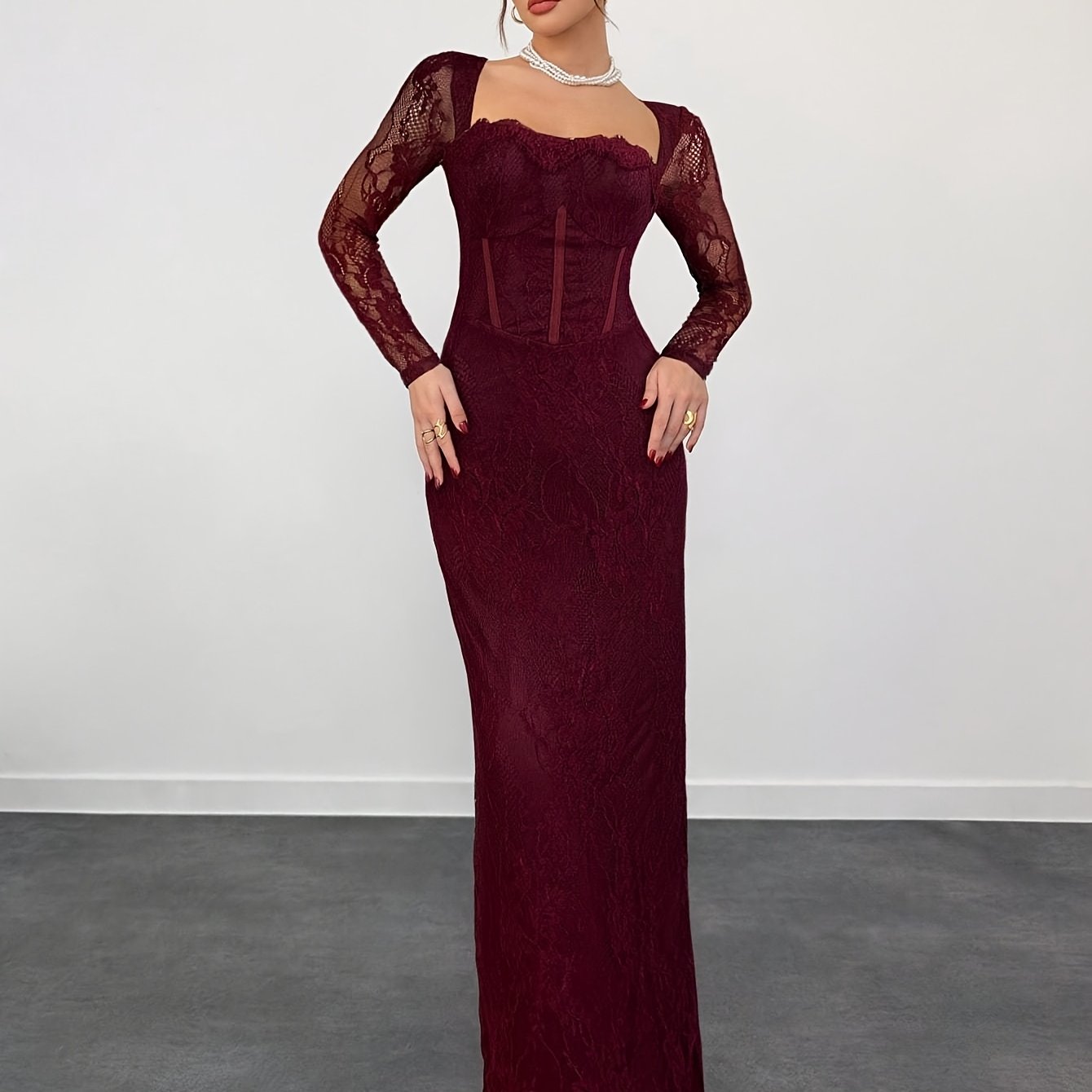 Delphine Satin Dress